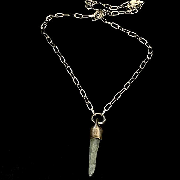 HEART CRYSTAL - GREEN QUARTZ
